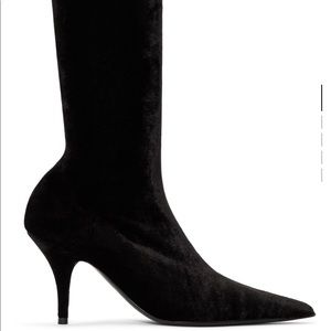 Balenciaga Velvet Knife Boots sz 41